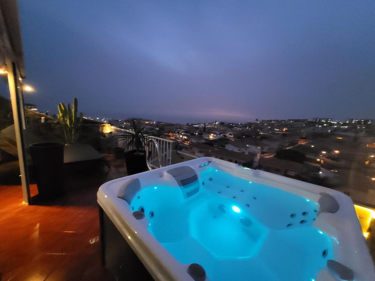 Casa Bonita Beautiful Panorama & Private Jacuzzi Appartement Arguineguin Buitenkant foto